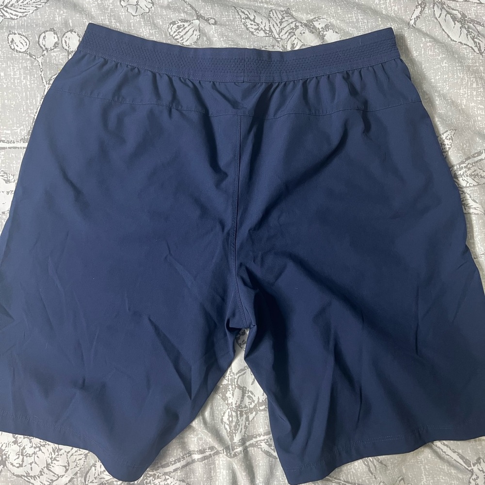 Navy Blue Fabletics Men's Athletic Shorts